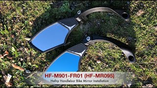 Hafny Handlebar Mirror Installation HFM900SBFR01 HFMR095SB FR01 [upl. by Notsgnik159]