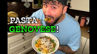 DAS LECKERSTE PASTA GENOVESE REZEPT  INSPIRIERT VON 87MAMMALINA [upl. by Arodoeht]