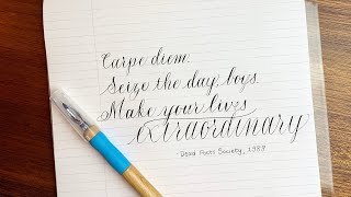 Top 100 Movie Quotes 95 “Carpe diem Seize the day” Dead Poet Society 1989 quot카르페 디엠 죽은시인의 사회 [upl. by Tedmann]