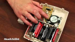 HeathZenith  How to Sync your Wireless Chimes and push button [upl. by Storer64]