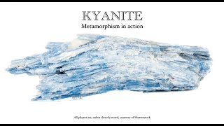 Kyanite  metamorphism in action [upl. by Edia]