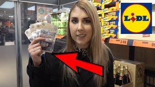 SPENDING £100 AT LIDL CHALLENGE [upl. by Norine]