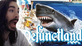 moistcr1tikal reacts to The History of Jaws The Ride by Defunctland [upl. by Krongold]