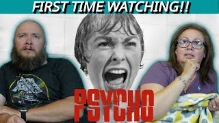 Psycho 1960  First Time Watching  Movie Reaction [upl. by Ydnahs]