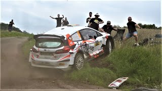 SaarlandPfalz Rallye 2023  MISTAKES amp JUMPS [upl. by Halyhs]