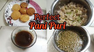 Pani Puri recipeHow to make Pani Puri  original Pani PuriLockdown Pani Puri recipe In Tamil [upl. by Eugnimod]