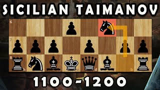 Play the Sicilian Taimanov like a Grandmaster  11001200 [upl. by Daegal]