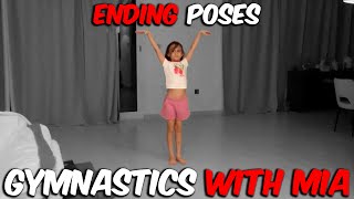 Gymnastics Finishing Poses [upl. by Ainslee]