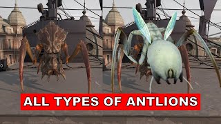 Half Life Alyx  All types of ANTLIONS [upl. by Nhaj]