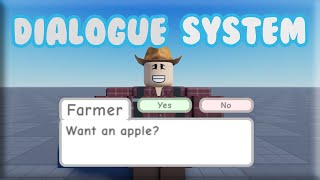 Dialogue System Kit  Roblox Studio [upl. by Haorbed129]