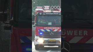 brandweer Nieuwegeinnoord Ts 092731 met spoed in Nieuwegein [upl. by Aneehc]