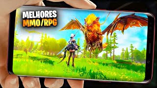 Os 10 MELHORES RPGMMORPG MOBILE PARA JOGAR EM 2024 [upl. by Airec]