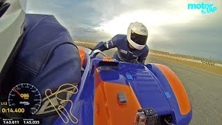 Onboard HD Steve Kershaw Racing  F1 Sidecar  Cartagena Track  Spain [upl. by Rhys262]