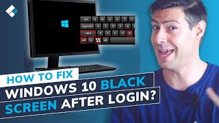 Fix Black Screen After Login Windows 10 [upl. by Erdnaet138]