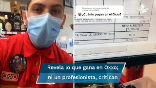 ¡Renuncio Joven revela cuánto gana en un Oxxo y se hace viral en TikTok [upl. by Sunil]