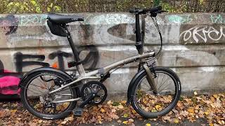 The foldable Decathlon Tilt 900 bicycle  more upgrades [upl. by Leahcin965]