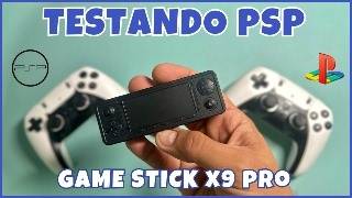 O BRABO RODANDO PSP NO GAME STICK X9 PRO UM DOS MELHORES DA ATUALIDADE [upl. by Baynebridge210]