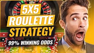 5x5 Roulette Strategy Revealed 98 Success Rate 😮 [upl. by Matlick]