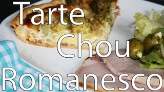 Recette tarte chou romanesco et provolone [upl. by Irianat]