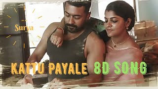 Kattu Payale 8D SONG I From Movie Soorarai Pottru I Starring Suriya Aparna I [upl. by Slerahc]