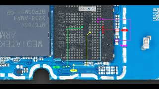 Samsung SMA042F EMMC PINOUT ISP ways Schematic Diagram  Lionrom [upl. by Kendall90]