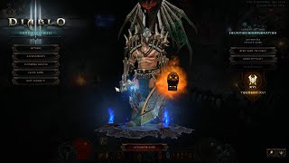 Diablo 3 27 PTR TEST New Emanate Follower 10 min GR 122 Frenzy Barb [upl. by Treve]