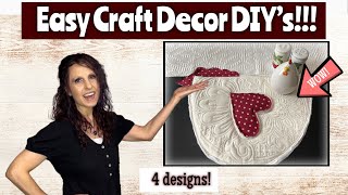 Come See These Easy Farmhouse Style Placemats  DIY Placemats For Your Dining Table Decor 2024 [upl. by Luhe165]