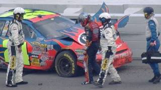 Jeff Gordon crashes hard at Pocono after brakes failure [upl. by Macgregor]