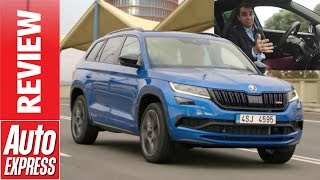 New Skoda Kodiaq vRS 2019 review  can an SUV really be a vRS [upl. by Yesnikcm]