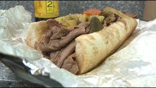 Chicagos Best Beef Tonys Italian Beef [upl. by Roberto941]