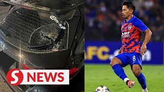 JDT midfielder Safiq latest footballer to be attacked [upl. by Eillah]