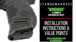 TANDEMKROSS Ruger SR22 Wingman 5 Bumper [upl. by Able]