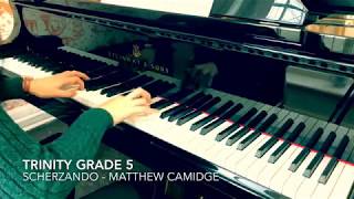 Trinity Grade 5 Scherzando  Camidge 2nd movt Sonata No1 in G maj syllabus 20212023 and 20182020 [upl. by Paulita]