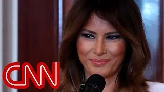 Melania Trumps absence continues skips Camp David weekend [upl. by Anidene]