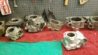 111 CYLINDERS Nickel Plated Nikasil Cast Iron Sleeve Boring Pistons 2 amp 4 Stroke MX Dirt Bikes [upl. by Peckham]