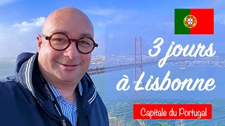 3 jours à Lisbonne capitale du Portugal VLOG  Janvier 2024 [upl. by Verger]