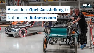 Opel zeigt besondere Autos im Nationalen Automuseum [upl. by Ahseital]