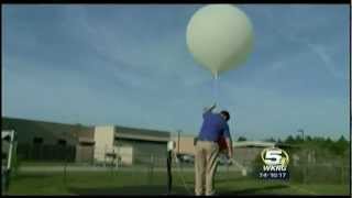 Weather Balloon Radiosonde Launch at NWS Slidell [upl. by Onit]