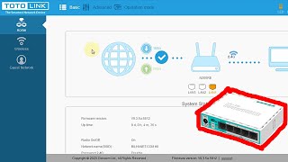 Tutorial Setting Totolink N200RE v5 Firmware V9 Mode AP Hotspot Voucher MikroTik [upl. by Akiret]