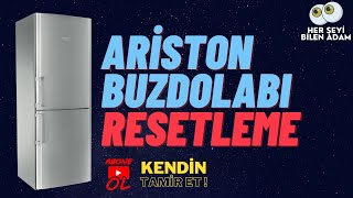 Ariston Buzdolabı Soğutmuyor  Kendin Tamir Et   Ariston buzdolabı resetleme ve arıza kodu silme [upl. by Onfre929]