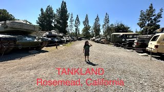 TANKLAND in 4K  Rosemead CaliforniaUSA [upl. by Eerahc]