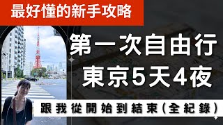 最好懂的日本自由行教學2023東京自由行攻略，五天四夜這樣安排！上野｜淺草｜晴空塔｜東京鐵塔｜築地｜龜有｜龜有派出所｜東京迪士尼攻略｜2023澀谷｜原宿｜明治神宮｜宮下公園｜PARCO｜上野格子飯店 [upl. by Oilalue]