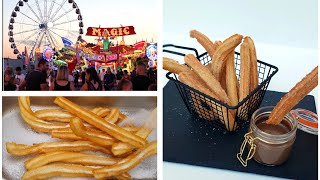 VOICI COMMENT FAIRE DES CHURROS🎡😋 [upl. by Aciretnahs]