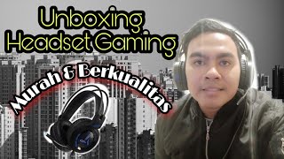 Headphone Gaming V2000 Murah dan Berkualitas cuman 100ribuan  Unboxing Part 1 [upl. by Safko]