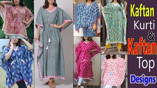 Kaftan Kurti amp Kaftan Top Designs New Kaftan Dress Designs For Girls [upl. by Nylirrej]