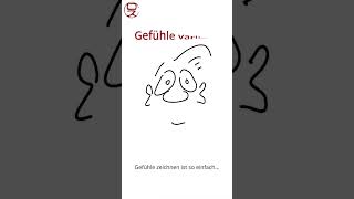 Comic Figur zeichnen • Gefühle variieren shorts [upl. by Rasmussen]