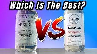 Gamblin Gamsol VS Chelsea Lavender Spike Oil  The Real Facts [upl. by Thin280]