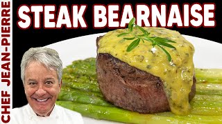 Steak Bearnaise in Less Than 20 Minutes  Chef JeanPierre [upl. by Galvan]