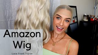 FIRST LACE FRONT WIG TRYON AMAZON [upl. by Allenrad24]