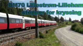 Tog ved Lillehammer 382011 [upl. by Yrral]